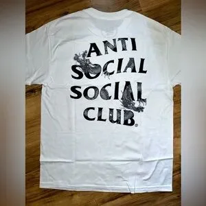 即納★大人気★ANTI SOCIAL SOCIAL CLUB★MALL GRAB WHITE TEE Buy Anti Social Social Club Tatz Tee (Japan Exclusive